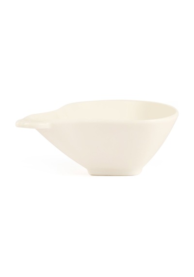 Paçii Armut Şekilli Küçük Çerezlik - Beyaz - 8,5 Cm Renkli
