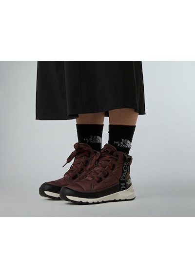 The North Face W Thermoball Lace Up Luxe Wp Kadın Kar Botu Nf0a817wc9r1 Gri Gri