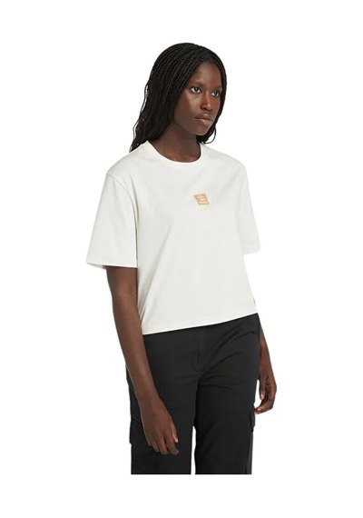 Timberland Short-sleeve Tee Vıntage Whıte Kadın T-shirt Beyaz