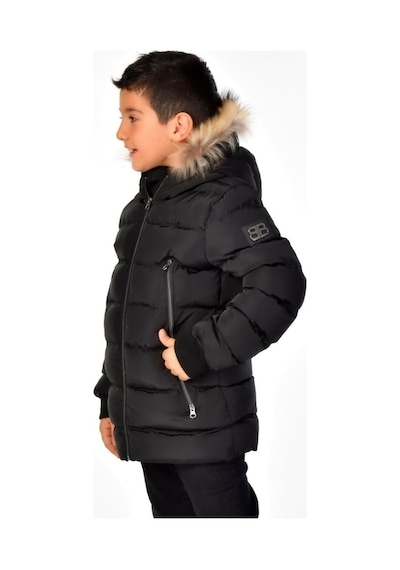 Benitto Kids Benittokids Natürel Kürklü Erkek Çocuk Mont