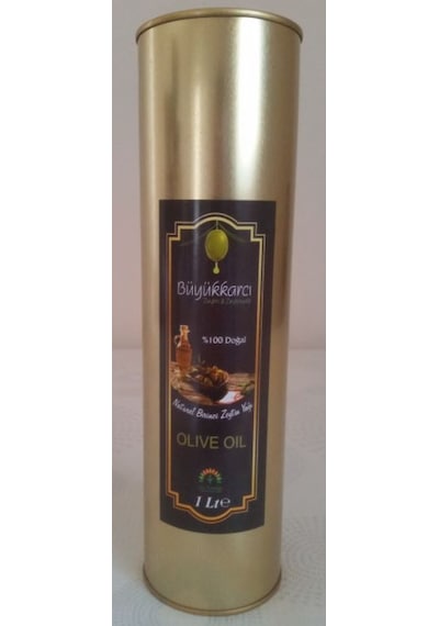 Büyükkarcı Naturel Birinci Zeytinyağı Teneke 1 L