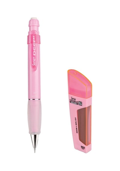 Serve Deep 0.7 mm Mekanik Kurşun Kalem Şeker Pembe - 0.7 mm Uç & Silgi