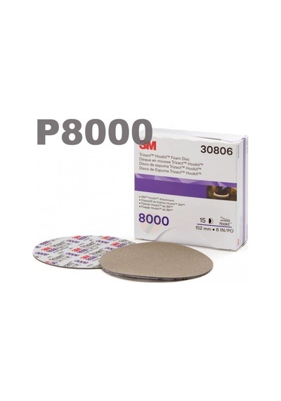3m 30806 Trizact Hookit P8000 Finisaj Diski 150mm