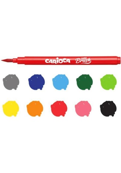 Carioca Brush 2 Adet Öğrenci Boyama Seti
