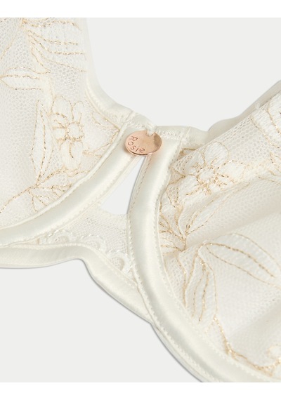 Marks & Spencer Dantel İşlemeli Balensiz Sütyen T81006477D Krem