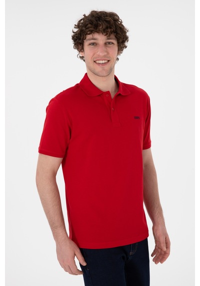 U.S. Polo Assn. Erkek Regular Fit Polo Yaka Kırmızı Basic Tişört 50306007-VR030 U.S. Polo Assn. Erkek Regular Fit Polo Yaka Kırmızı Basic Tişört 50306007-VR030