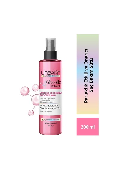 Tr Glycolic Retinol Parlaklık Etkili Onarıcı Saç Bakım Sütü-200ml-gloss