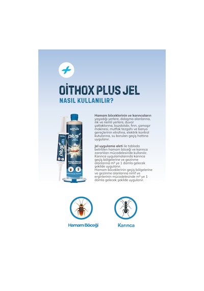 Oithox Plus Hamam  Karınca Yemi Jeli 5 G 90 Gün Kalıcı Etki)
