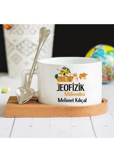Jeofizik Mühendisi Lüks Fincan Seti
