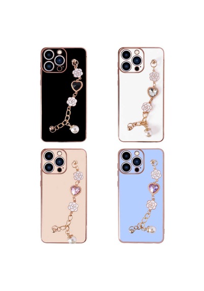 Zore İphone 12 Pro Uyumlu El Tutamaçlı Kamera Korumalı Nvth Taka Silikon Kılıf-pembe