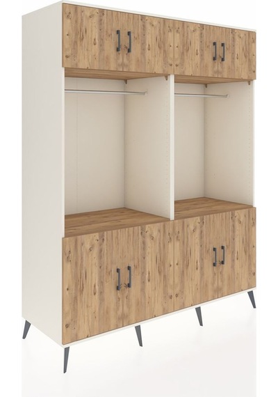 Kronos Gardrop 10 Raflı 8 Kapaklı 2 Askılı 176x59x221 Aytaşı-çam Çam Kronos Gardrop 10 Raflı 8 Kapaklı 2 Askılı 176x59x221 Aytaşı-çam Çam