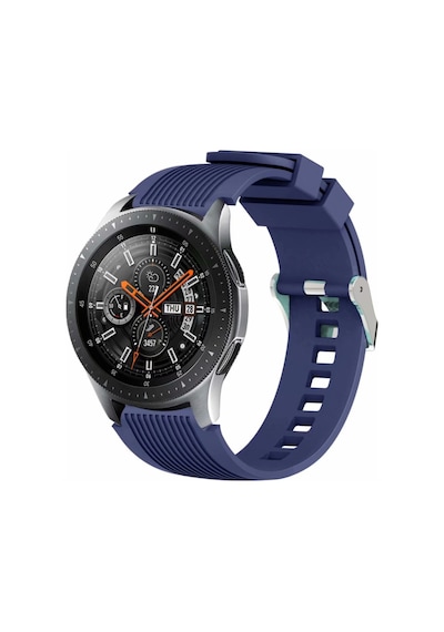​​Samsung Galaxy Uyumlu Watch Gear S3 / 46Mm / 3 45Mm Kordon Çizgili Sil