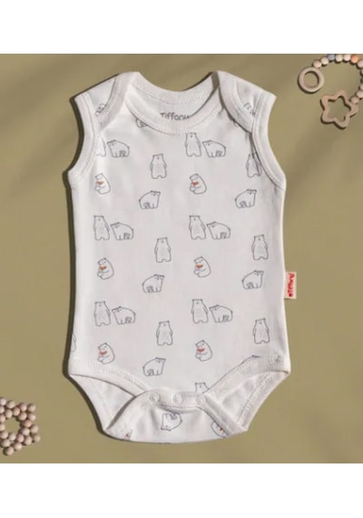Tiffany Baby & Kids Tiffany Atlet Body Bears Organic Theme Ekru