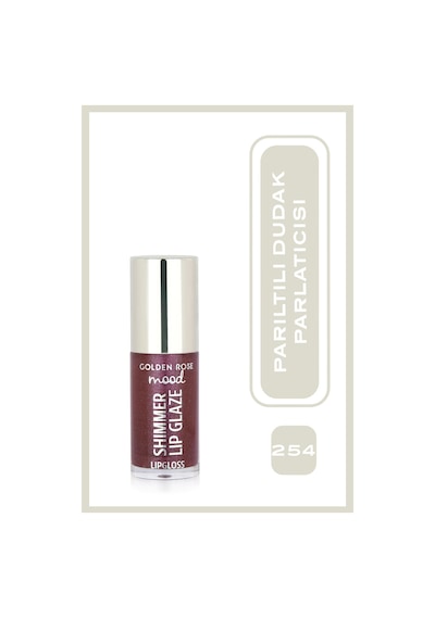 Mood Shimmer Lip Glaze Işıltılı Dudak Parlatıcısı 254 Berry Spark