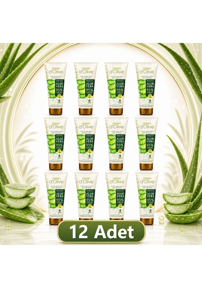 Dalan Aloe Vera Tüp Kremi 250 Ml - 12 Adet
