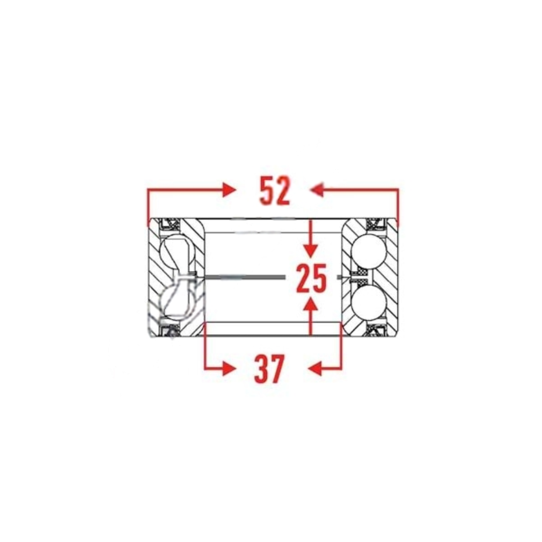 Veka 47-3513 Arka Tekerlek Rulmanı