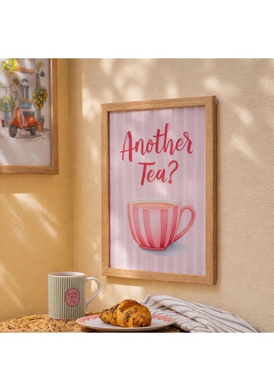 Deco Another Tea Duvar Panosu - Renkli - 30x40 Cm Standart