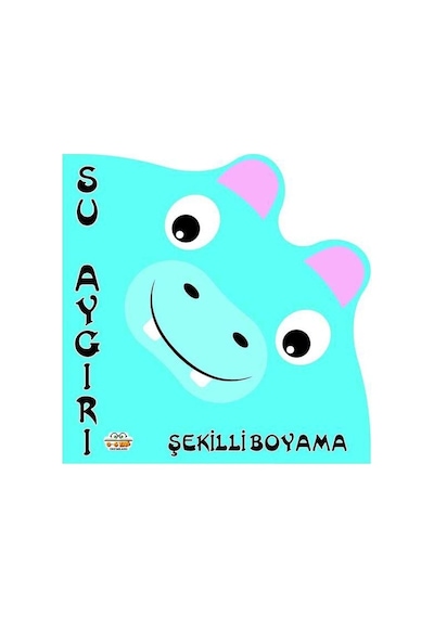 3-6 Yaşa Uygun Şekilli Boyama Seti - 8 Kitap