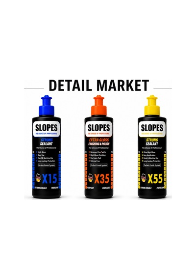 Slopes X15 İnce Pasta X35 Hare Ve X55 Boya Koruma Seti 250 Ml