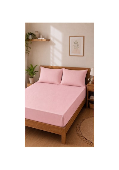 Çift Kişilik Lastikli Çarşaf Takımı 1 Lastikli Çarşaf 160 X 200 2 Yastık Kılıfı 50 X 70 Pembe - 717411501 Pembe Çift Kişilik Lastikli Çarşaf Takımı 1 Lastikli Çarşaf 160 X 200 2 Yastık Kılıfı 50 X 70 Pembe - 717411501 Pembe