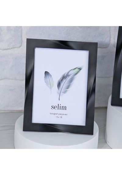 Selim 15 x 20 CM Curved Çerçeve Siyah