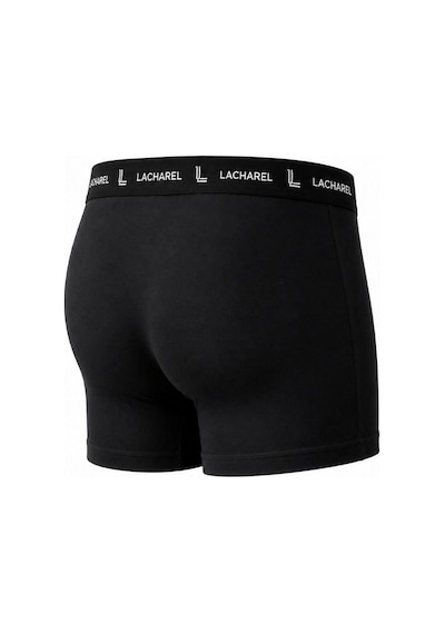 Ertaş Trend Store Erkek Likralı Pamuklu Nefes Alan Penye Boxer 2'li Paket - Siyah & Lacivert Çoklu Renk