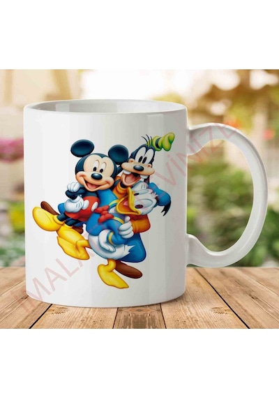 A2413 Goofy İki Tarafı Baskılı Kupa Bardak.jpg