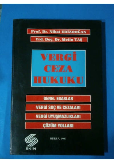 Verği Ceza Hukuku 1993 Yılı Basım