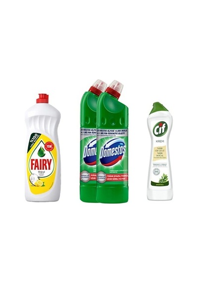 Domestos Fairy Avantaj Temizlik Seti Diğer