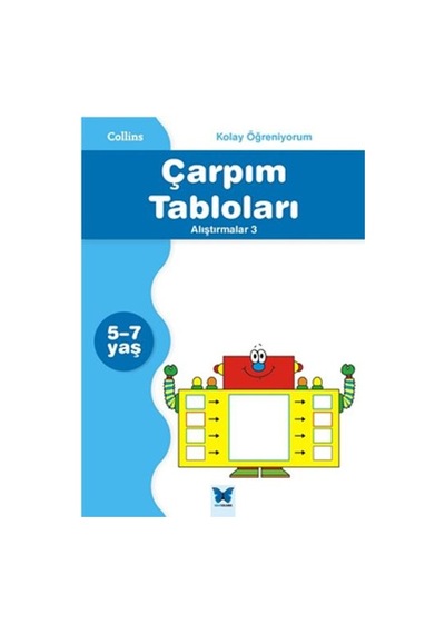 Kolay Öğreniyorum-Çarpım Tabloları Alıştırmalar 2 (5-7 Yaş) - Peter Clarke - Mavi Kelebek