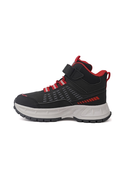 Cool Tiger Ortopedik Kaymaz Taban Unisex Çocuk Bot Siyah