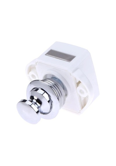 Tekne Karavan Basmalı Dolap Kulbu. Dolap Kilidi. Bas - Çek Tip Küçük Boy 20Mm