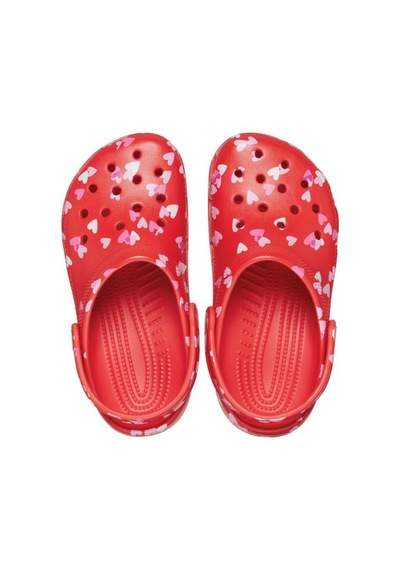 Crocs Classic Vday Clog T Kiraz Kırmızısı Çocuk Terlik-6900 Cherry Red