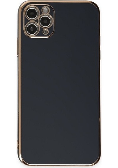 Apple Uyumlu iPhone 11 Pro Kılıf Luxury Seri Kamera Korumalı Silikon Kapak
