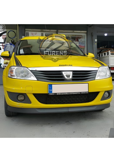 Dacia Logan Mcv 2008-2012 Uyumlu H Lip Esnek Ön Lip 2 Parça Karlık Ön Ek Tampon Altı Dill