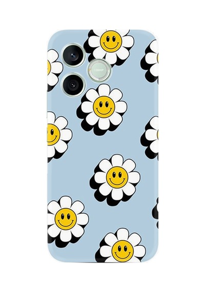Honor 600 Lite Lna-nx1 Uyumlu Kılıf Boutique Baskılı Resimli Gülen Papatyalar Pcode -023