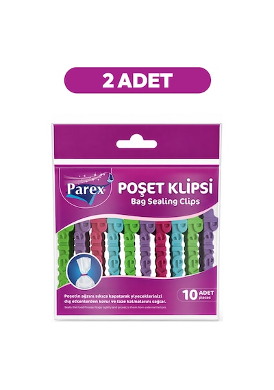 Butterfly Poşet Klipsi İki Paket