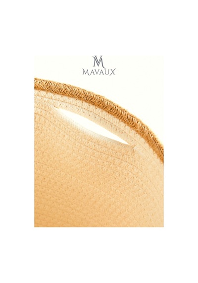Mavaux Çok Amaçlı, 30cm-30cm Orta Boy, Yanları Saplı, Sepet, Jüt, Hasır, Dokuma Sepet, Düzenleyici Bejküçük