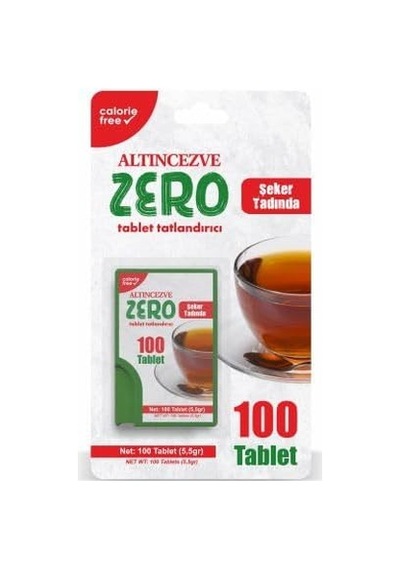 Zero Tablet Tatlandırıcı 100 Tablet