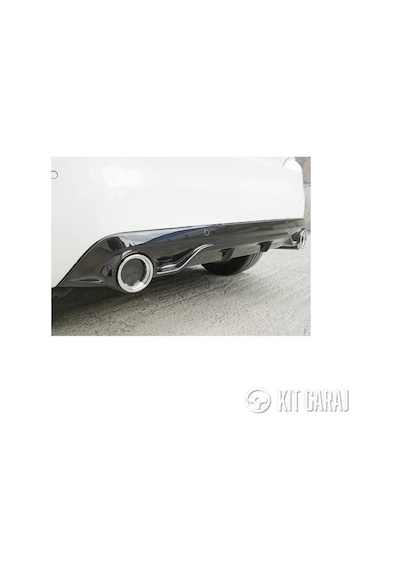 Peugeot 308 2013+ Race Piano Black Difüzör Plastik Boyalı