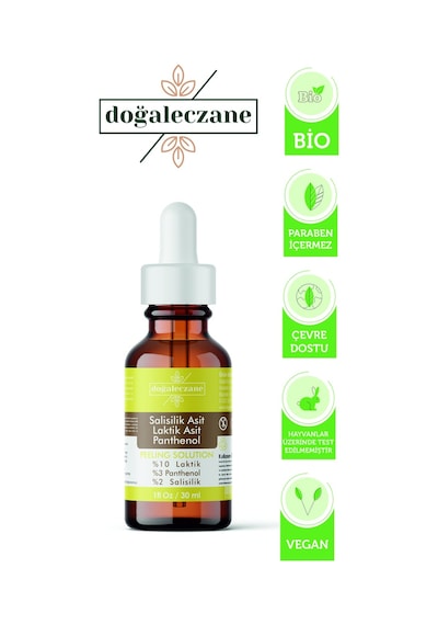 Doğal Eczane Salisilik Asit - Laktik Asit - Panthenol Peeling Solüsyon 30 ML