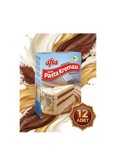 Afia Sade Pasta Kreması 12x150 Gr