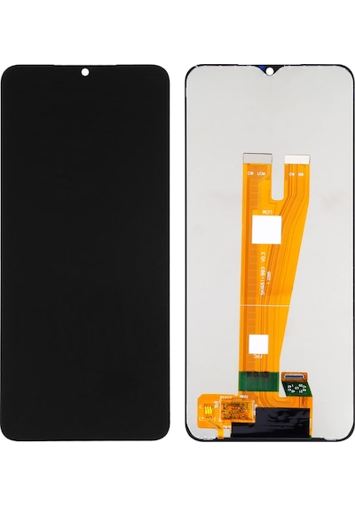 Samsung Galaxy Uyumlu A04 A045 Lcd Ekran  Dokunmatik Çıtasız Servis - Siyah