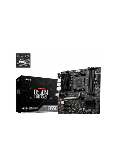 Msı B550m Pro-vdh Ddr4 4400 Oc Hdmı Matx Am4-105459