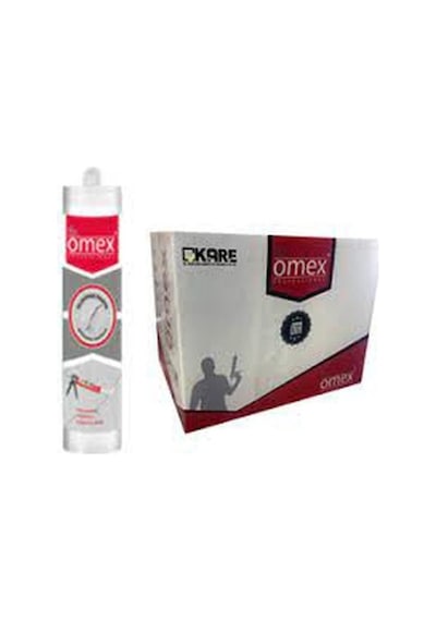 Somafix Omex Silikonize Mastik 450 Gr Beyaz 30 Adet Beyaz - Beyaz Beyaz - Beyaz