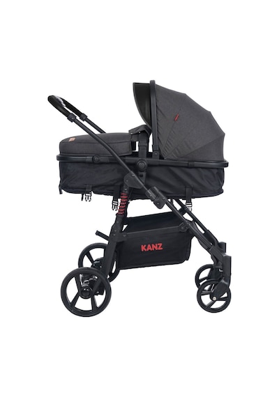 Kanz D-go Travel Sistem Bebek Arabası Siyah Antrasit - Siyah
