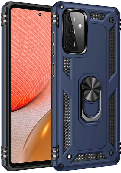 Zore Galaxy Uyumlu A72 Kılıf Vega Kapak - Gri Gri