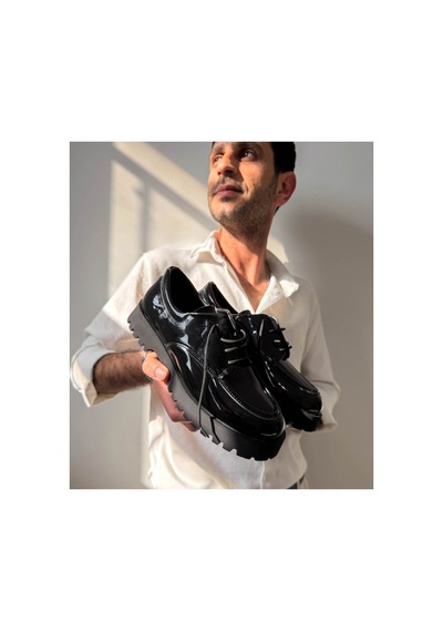 Kuback Legend İs Back Kb-kx6 Kuback Kömür Rugan Bağcıklı Günlük Unisex Ayakkabı Siyah Siyah Kuback Legend İs Back Kb-kx6 Kuback Kömür Rugan Bağcıklı Günlük Unisex Ayakkabı Siyah Siyah