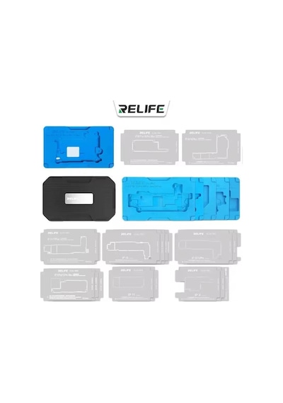 Relife Rl-601t 31'i 1 Arada Orta Katman Kalay Dikme Bga Reballing Platform Seti Apple Uyumlu iPhone X 17 Pro Max