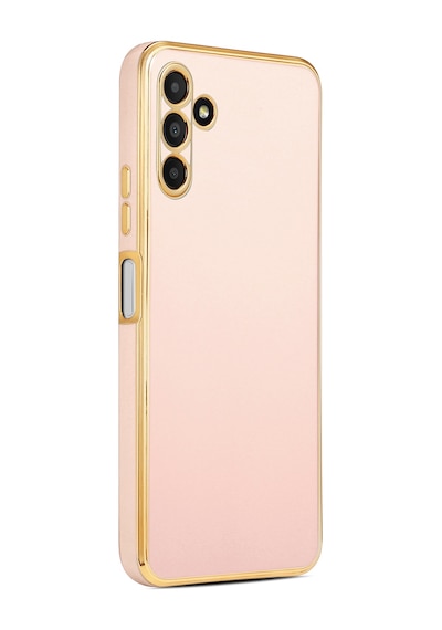 Ardemix Galaxy Uyumlu A04s Kılıf Bark Kapak - Rose Gold Rose Gold